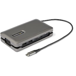 StarTech.com USB C-multiportadapter - USB C till 4K 60 Hz HDMI 2.0 - 2-Port 10 G