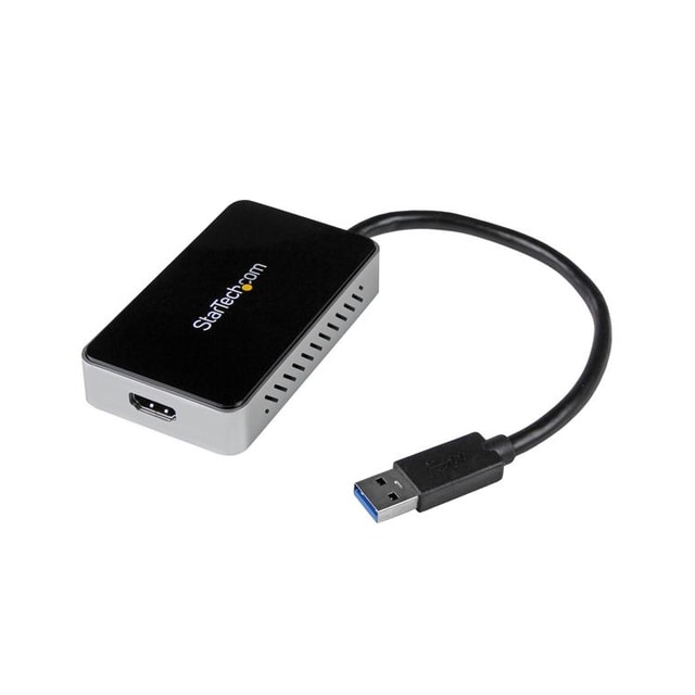 StarTech.com USB 3.0 till HDMI externt videokort, multiskärmsadapter med USB-hu