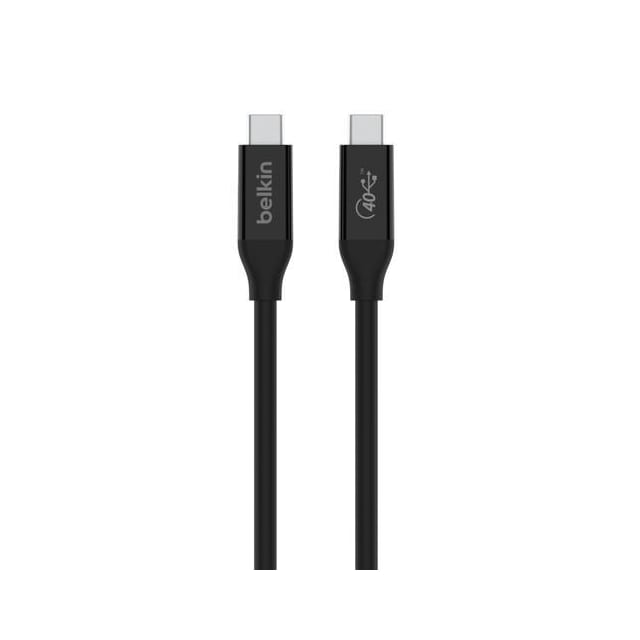 USB4 USB-C til USB-C-kabel, sort (0,8 m)