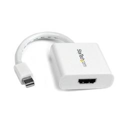 StarTech.com Mini DisplayPort till HDMI-videoadapter – Vit, 0,12 m, Mini-Displ