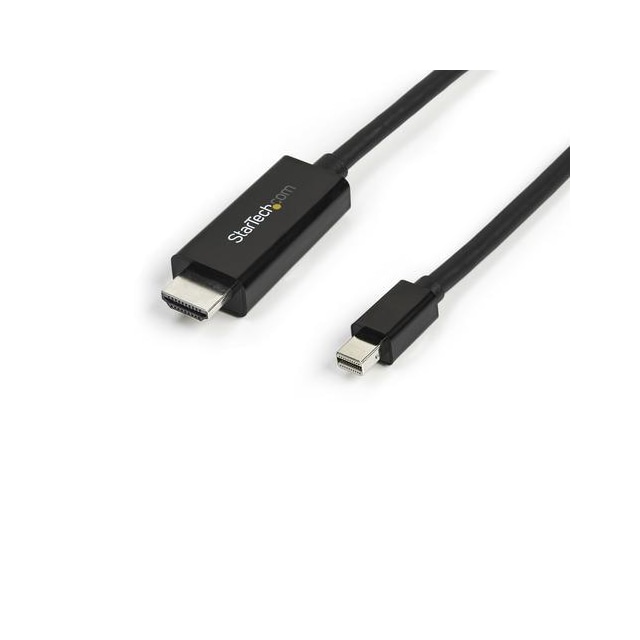 StarTech.com Mini DisplayPort til HDMI -kabeladapter - 3 m - 4K 30 Hz, 3 m, Mini