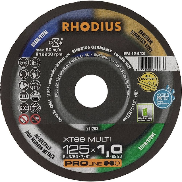 Rhodius 211211 10 stk