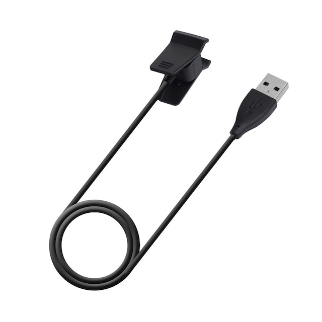 100cm udskiftning USB opladningskabel til Fitbit Alta - sort