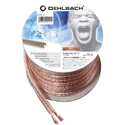 Oehlbach 101 Højtalerkabel 2 x 1.50 mm² Transparent 10