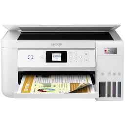 Epson EcoTank ET-2856 Multifunktionsprinter A4 Printer, scanner, kopimaskine Duplex, Blækbeholder-system