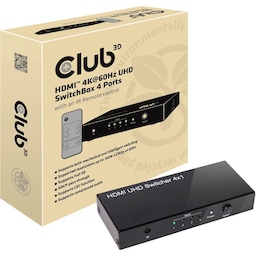 club3D CSv-1370 HDMI-switch 1 stk