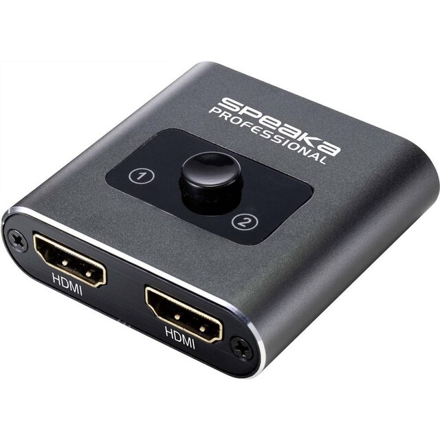 SpeaKa Professional SP-9261376 HDMI-switch 1 stk