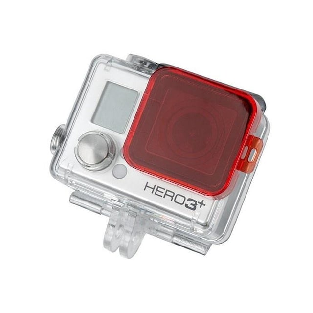 Rødt filter til GoPro Hero3+