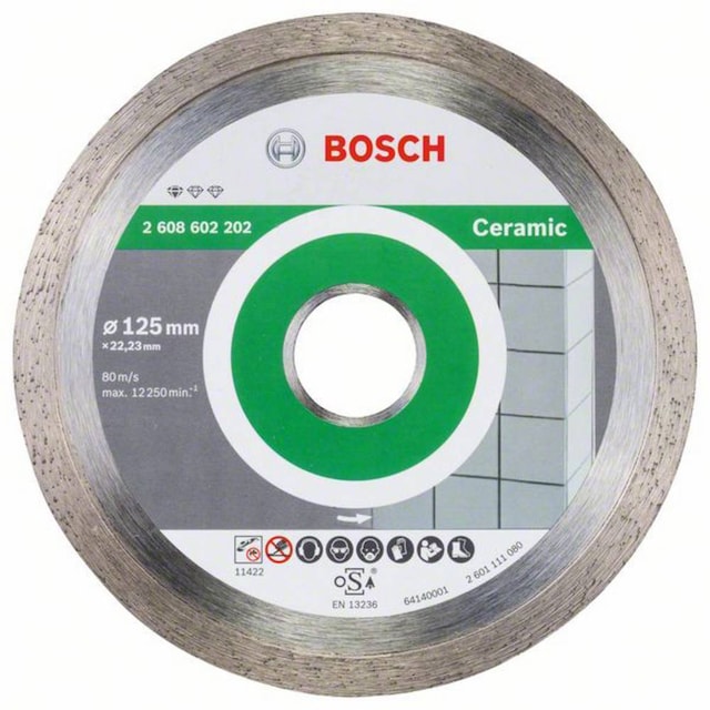 Bosch Accessories 2608602202 Diamantskæreskive Diameter