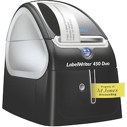 DYMO LabelWriter 450 Duo Etiketprinter Direkte termo 300 x 600 dpi Etiketbredde (maks.): 56 mm USB