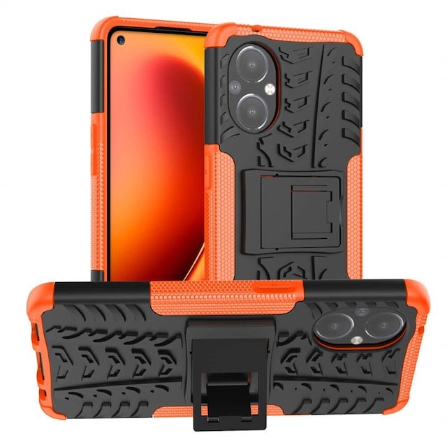 Stødbestandigt cover med stativ OnePlus Nord N20 5G - Orange