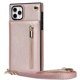 Zipper halskæde etui Apple iPhone 11 Pro Max - Rose