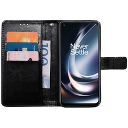 Wallet cover 3-kort OnePlus Nord CE 2 Lite 5G - Sort