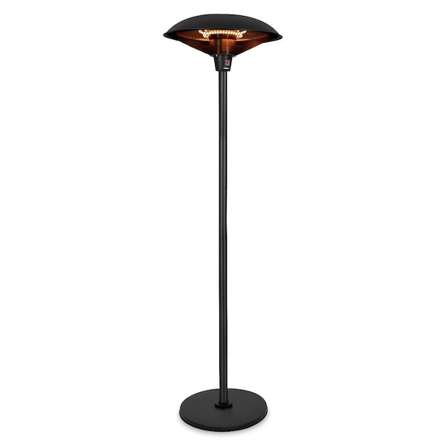 VONROC Terrassevarmer Eolo 2000W - 360 grader - Infrarød lampe - Fritstående model