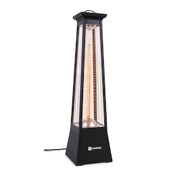 VONROC Terrassevarmer Alicudi 1500W - 360 graders opvarmning - Carbon element - kompakt model