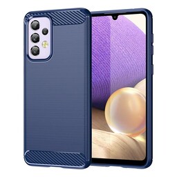 SKALO Samsung A53 5G Armor Carbon Stødsikker TPU-cover - Blå