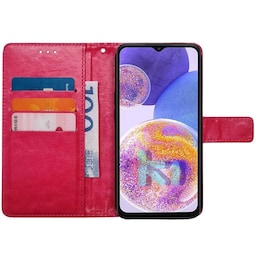Wallet cover 3-kort Samsung Galaxy A23 5G - Lyserød