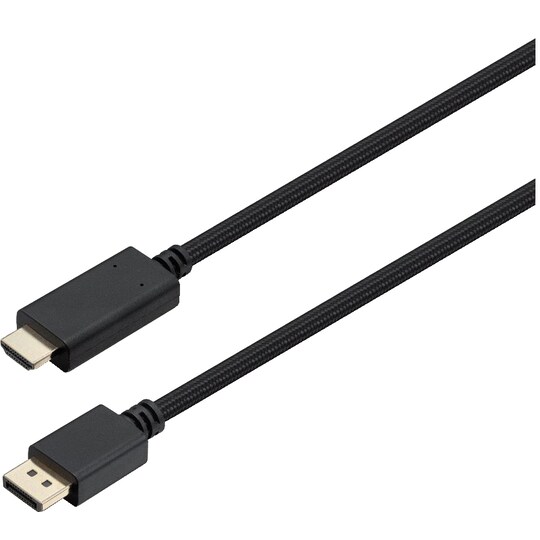 Sandstrøm DisplayPort til HDMI-kabel | Elgiganten