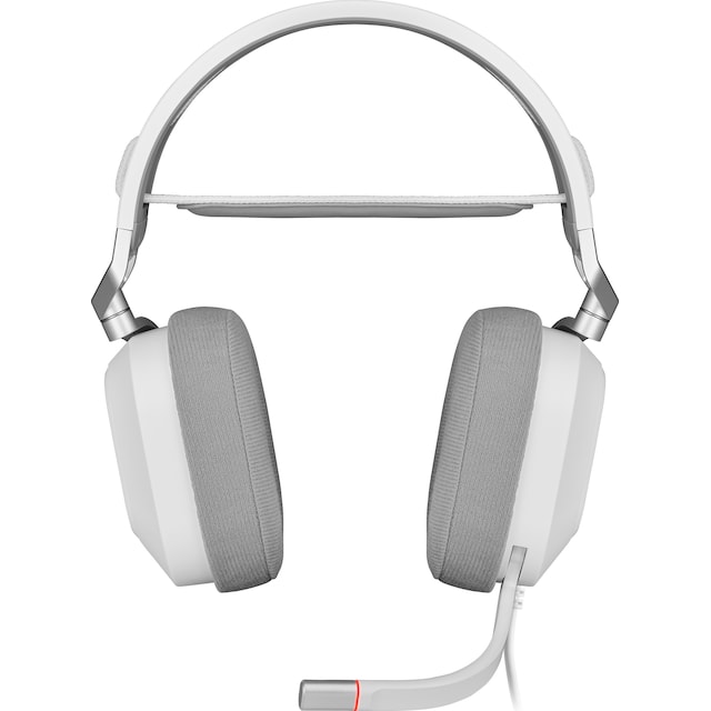 Corsair HS80 RGB USB gaming headset (hvid)