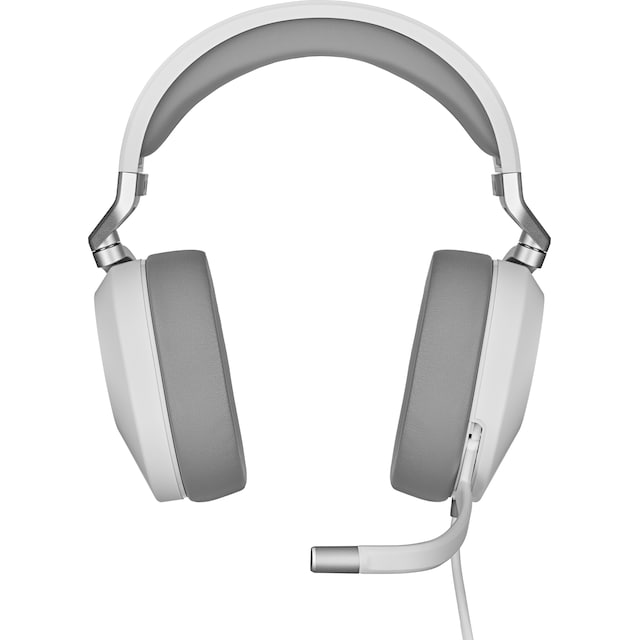 Corsair HS65 surround gaming headset (hvid)