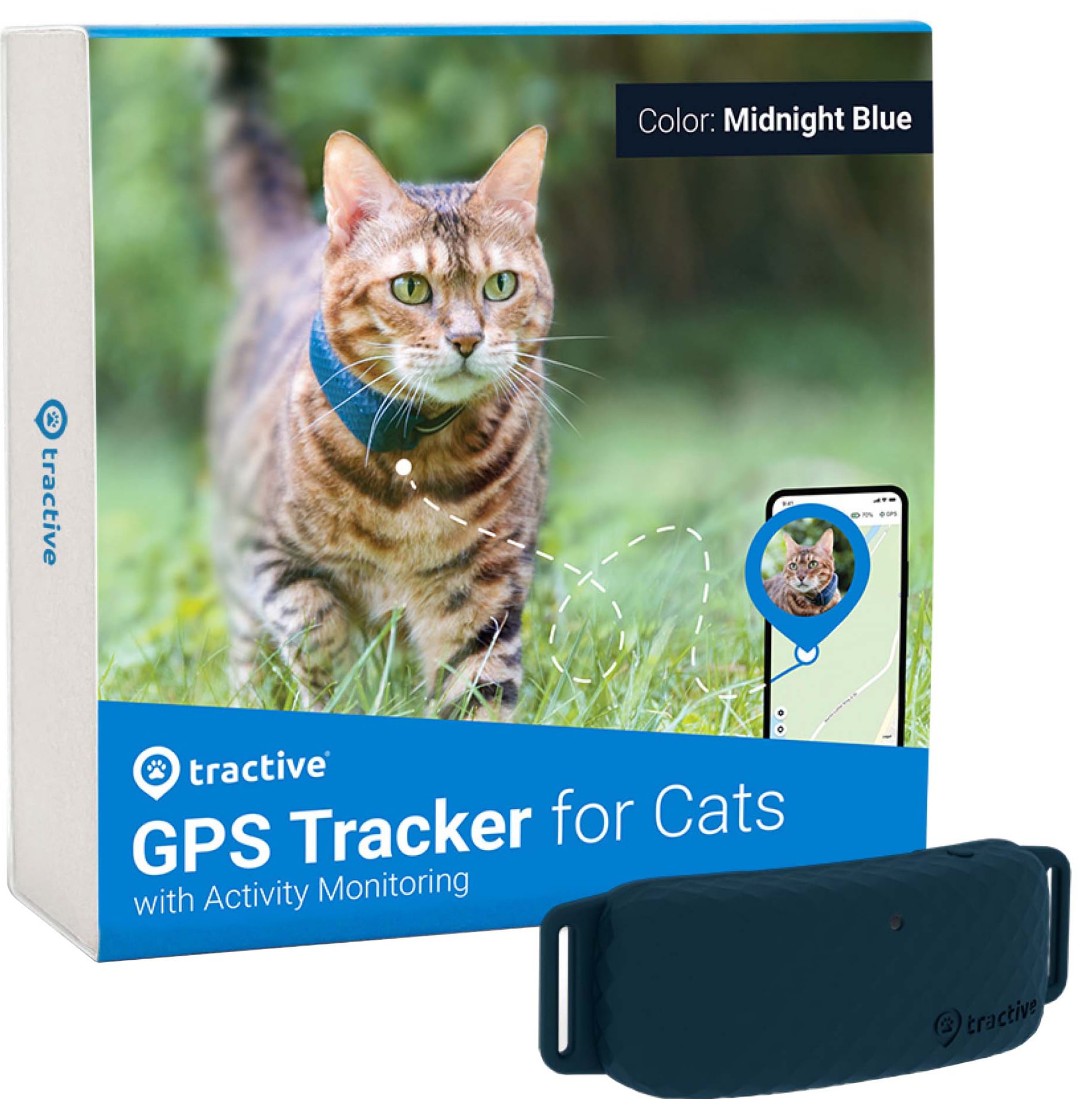 Tractive tracker kat CAT LTE sporingsenhed til kæledyr Elgiganten