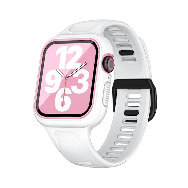 TPU urrem udskiftningsremme Quick Release med skærmbeskytter MultiColor Apple Watch 4/5/6 40 mm