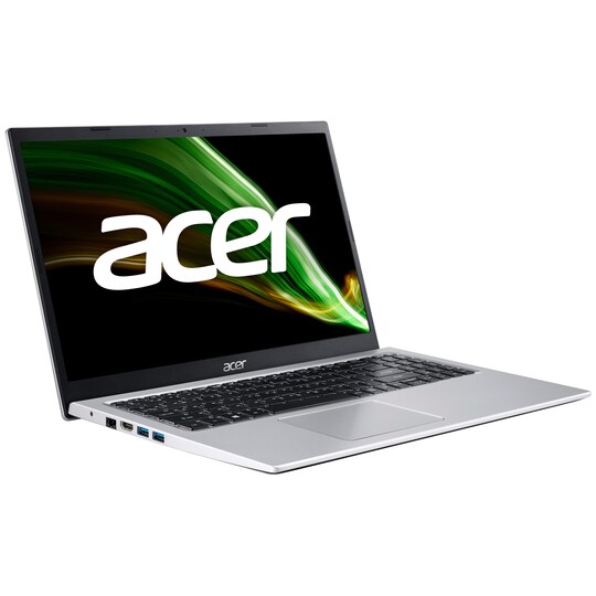 Acer Aspire 3 i3/8/128 15,6" bærbar computer (sølv) | Elgiganten