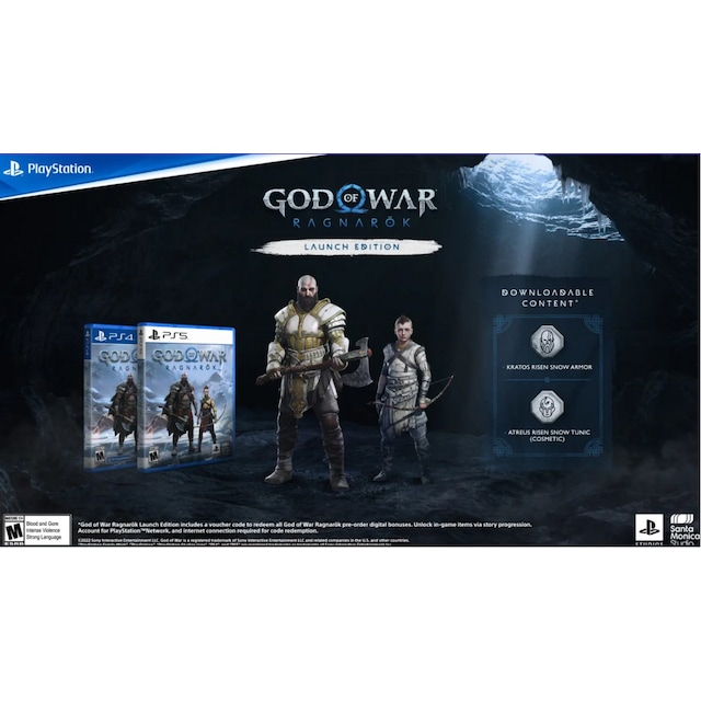 God of War: Ragnarök - Launch Edition - GOWR (PS4)