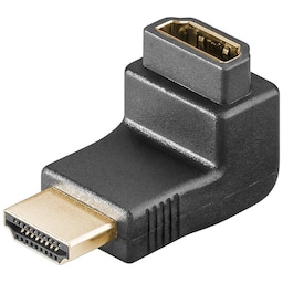 Goobay HDMI™-vinkeladapter, forgyldt