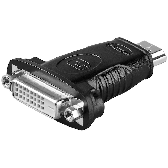 Goobay HDMI™/DVI-D-adapter, forniklet