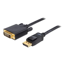 Delock Cable Displayport 1.2 male > DVI 24+2 male passive 2 m black