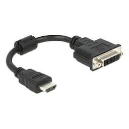 Delock Adapter HDMI male > DVI 24+5 female 20 cm