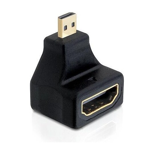 DeLOCK HDMI-adapter, HDMI High Speed with Ethernet, micro HDMI Elgiganten