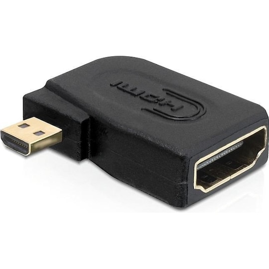 DeLOCK HDMI-adapter, HDMI High Speed with Ethernet, micro HDMI Elgiganten