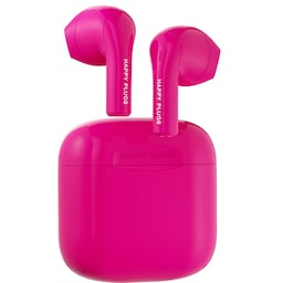 Happy Plugs Joy True Wireless in-ear høretelefoner (cerise)