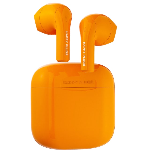 Happy Plugs Joy True Wireless in-ear høretelefoner (orange)
