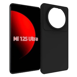 Silikone cover Xiaomi 12S Ultra  - Sort