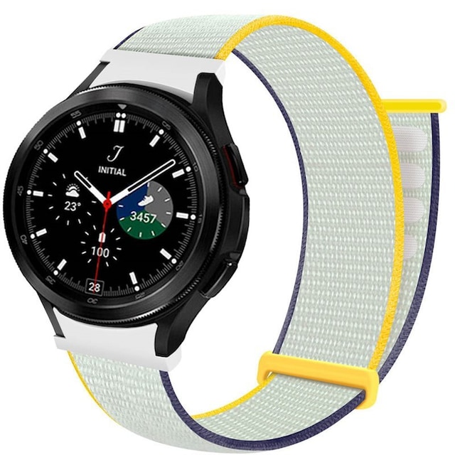 Nylon Armbånd  No-Gap Samsung Galaxy Watch 4 Classic (42mm) - Sea Sal