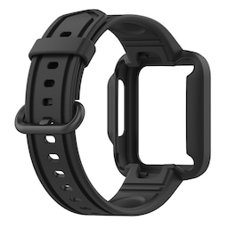 Ur armbånd Sort Xiaomi Mi Watch Lite/Redmi Watch 2/Xiaomi Mi Watch Lite 2/Xiaomi Redmi Watch 2 Lite/Redmi Horloge 2/Xiaomi Poco Watch