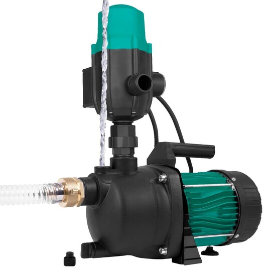 VONROC Vandpumpe Hydrophore pumpe / Automatisk pumpe - 800W - 3300l/h - Med  trykafbryder - Tørløbsbeskyttelse | Elgiganten