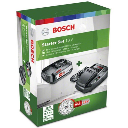 Bosch Home and Garden 1600A00K1P Værktøjsbatteri og | Elgiganten