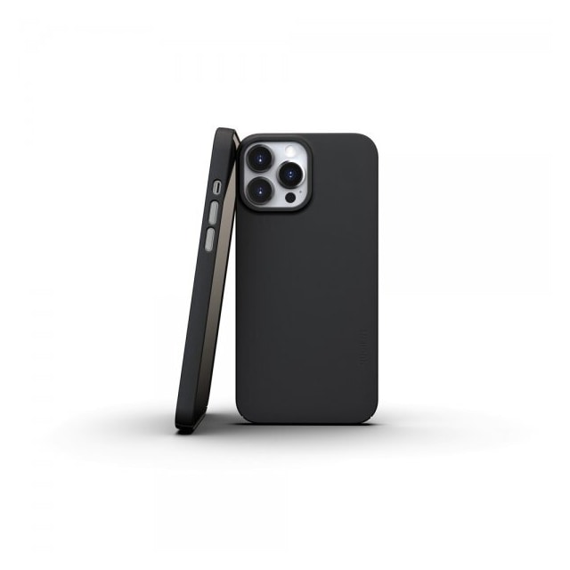 Nudient iPhone 13 Pro Max Cover Thin Case V3 MagSafe Ink Black