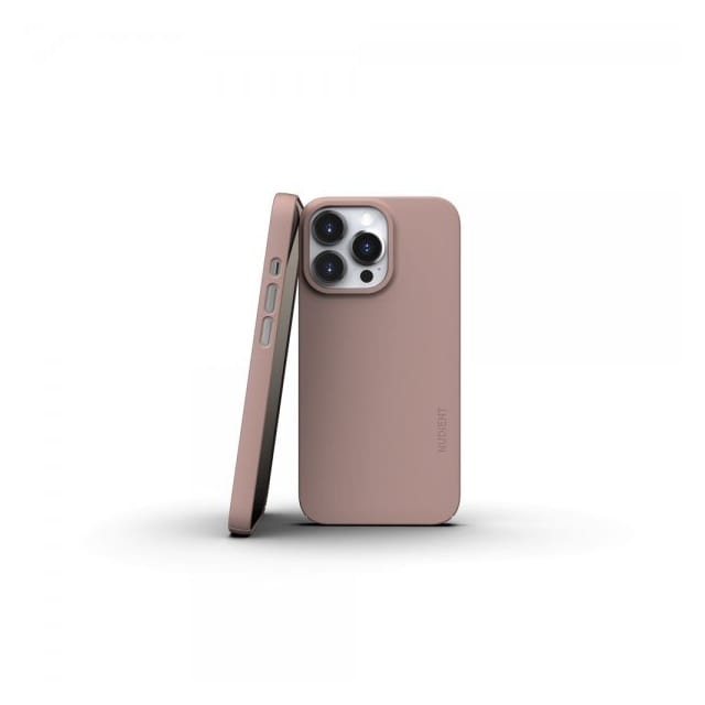 Nudient iPhone 13 Pro Cover Thin Case V3 MagSafe Dusty Pink