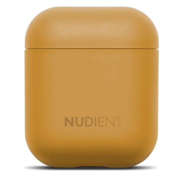 Nudient AirPods 1/2 Cover Thin Case Saffron Yellow