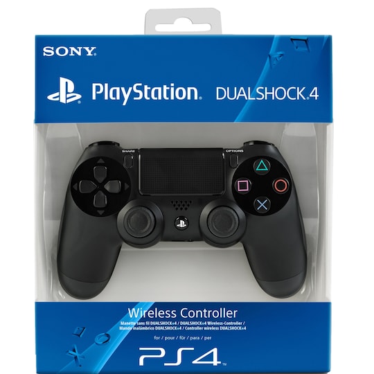 DualShock 4 trådløs controller til PS4 (sort) | Elgiganten