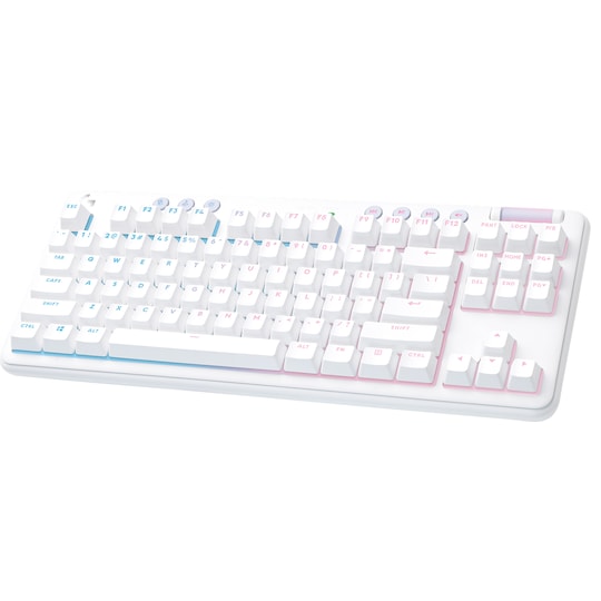 Logitech G715 Linear trådløst gaming tastatur (hvidt) | Elgiganten