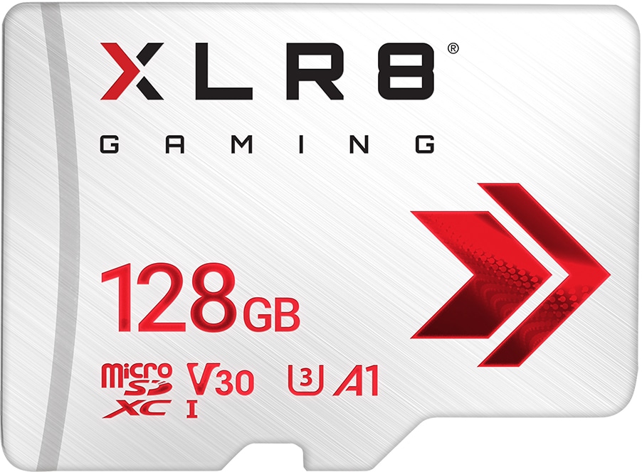 PNY XLR8 Gaming Class 10 U3 V30 microSDXC Flash Memory Card - 128GB |  Elgiganten