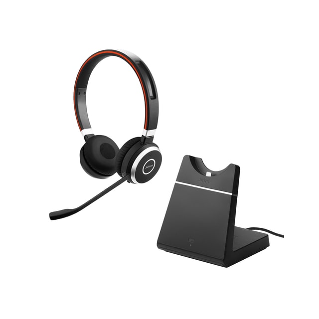 Jabra Evolve 65 UC Stereo, Headset, Headset, Home office/Office/Call center, Sor
