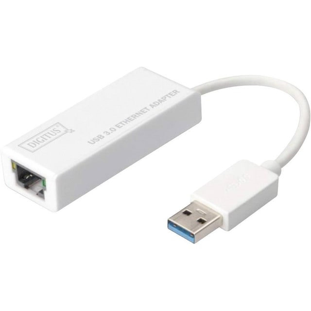 Digitus DN-3023 Netværksadapter 1 GBit/s USB 3.2 Gen 1 (USB 3.0, LAN (10/100/1000 MBit/s)