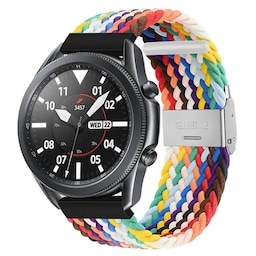 Flettet Elastik Armbånd Samsung Galaxy Watch 3 (45mm) - Army